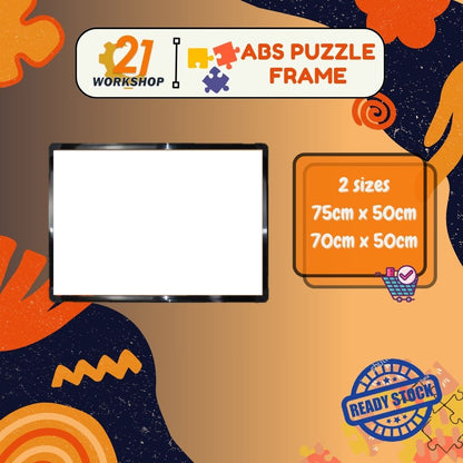 1000PCS Jigsaw Puzzle Frame (70x50cm / 75x50cm) | Wall ABS Frame | Photo Frame | Decoration | 拼图相框