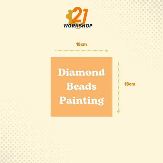 Diamond Painting DIY Sticker Art 18x18CM 钻石画